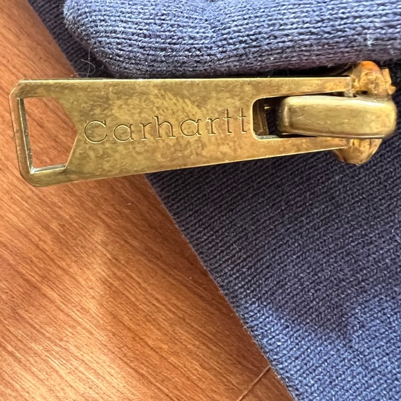 Carhartt Men's Rutland Thermal Lined Zip Front Sweatshirt Hoodie (Big & Tall) - Picture 11 of 11